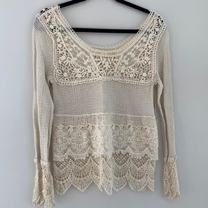 Staring at Stars Small Crochet Top